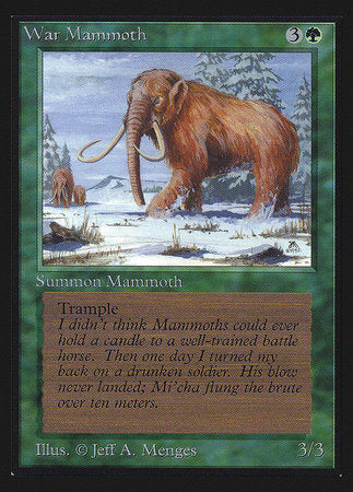 War Mammoth (IE) [Intl. Collectors’ Edition] | Anubis Games and Hobby