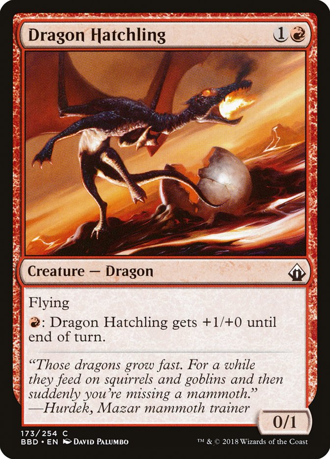 Dragon Hatchling [Battlebond] | Anubis Games and Hobby