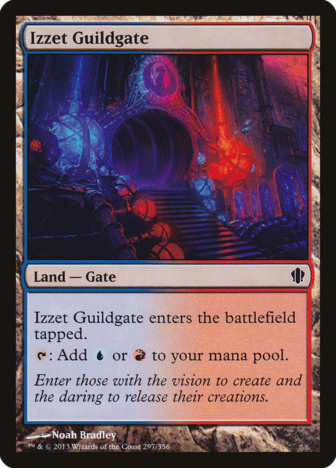 Izzet Guildgate [Commander 2013] | Anubis Games and Hobby