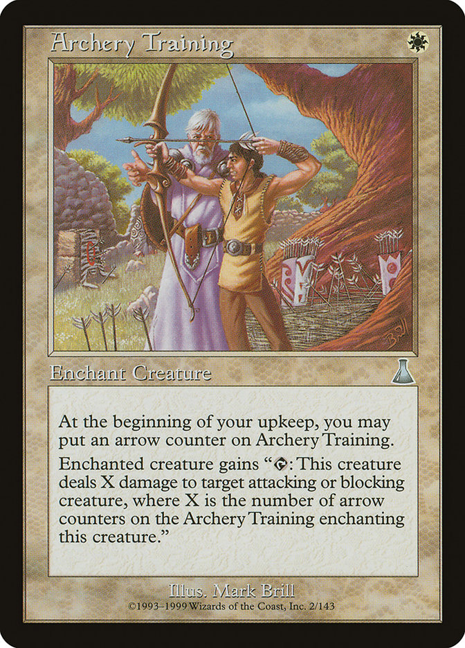 Archery Training [Urza's Destiny] | Anubis Games and Hobby