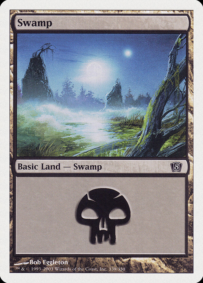 Swamp (339) [Eighth Edition] | Anubis Games and Hobby