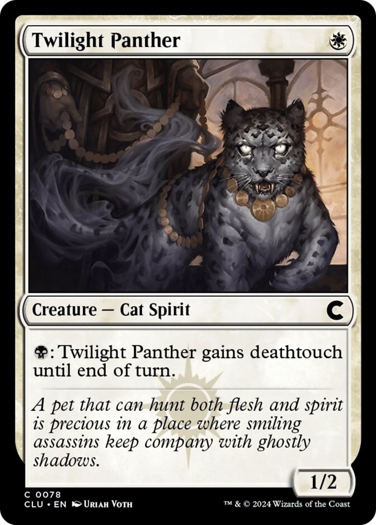 Twilight Panther [Ravnica: Clue Edition] | Anubis Games and Hobby