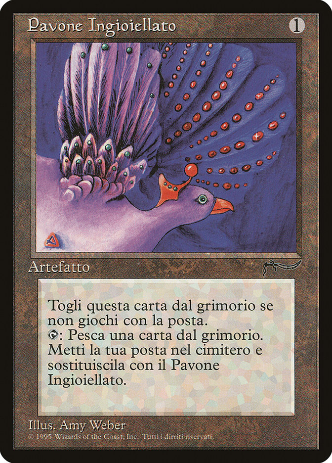Jeweled Bird (Italian) - "Pavone Ingioiellato" [Rinascimento] | Anubis Games and Hobby