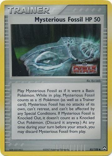 Mysterious Fossil (85/108) (Stamped) [EX: Power Keepers] | Anubis Games and Hobby