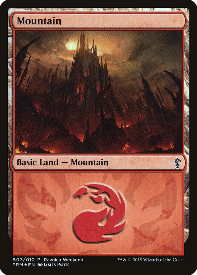 Mountain (B07) [Ravnica Allegiance Guild Kit] | Anubis Games and Hobby