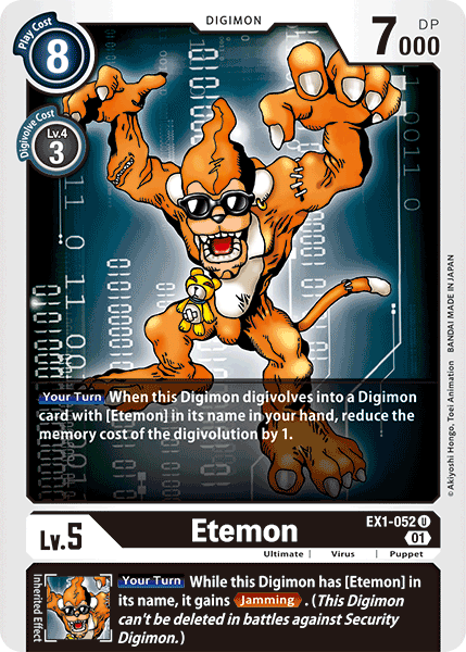 Etemon [EX1-052] [Classic Collection] | Anubis Games and Hobby