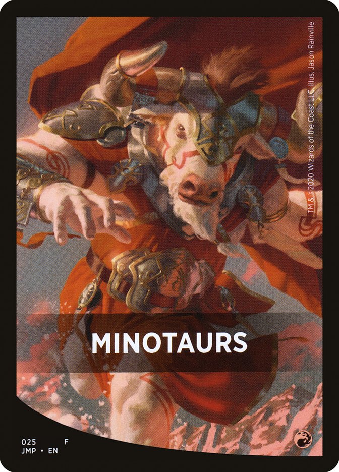 Minotaurs Theme Card [Jumpstart Front Cards] | Anubis Games and Hobby