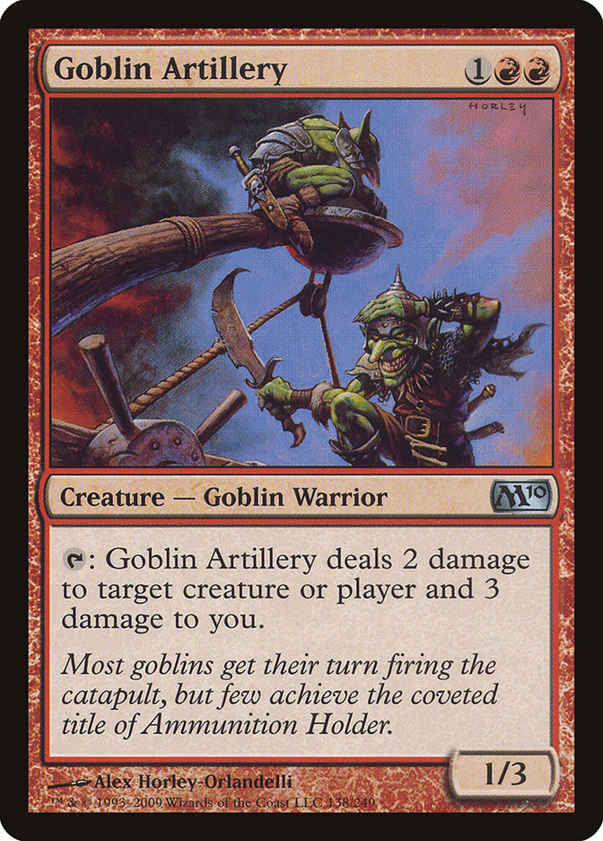 Goblin Artillery [Magic 2010] | Anubis Games and Hobby