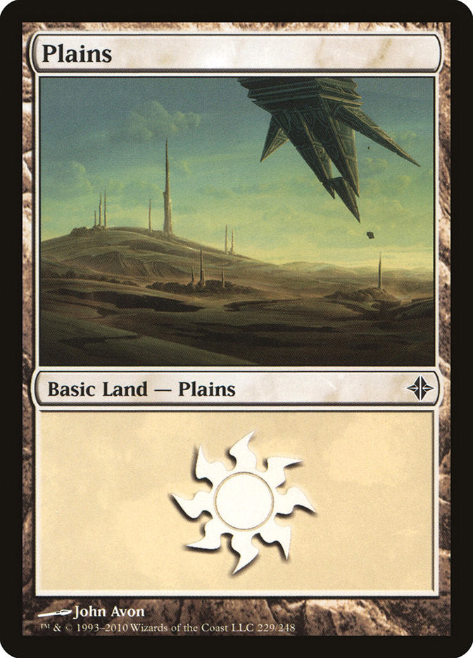 Plains (229) [Rise of the Eldrazi] | Anubis Games and Hobby