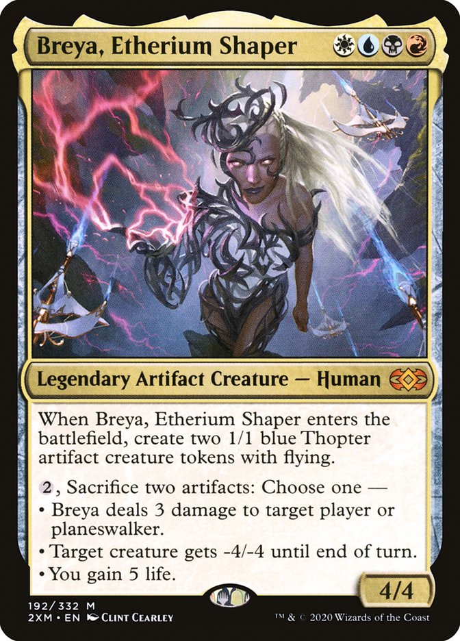 Breya, Etherium Shaper [Double Masters] | Anubis Games and Hobby