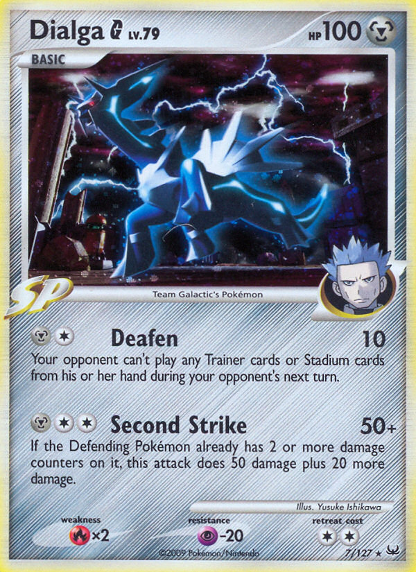 Dialga G (7/127) [Platinum: Base Set] | Anubis Games and Hobby