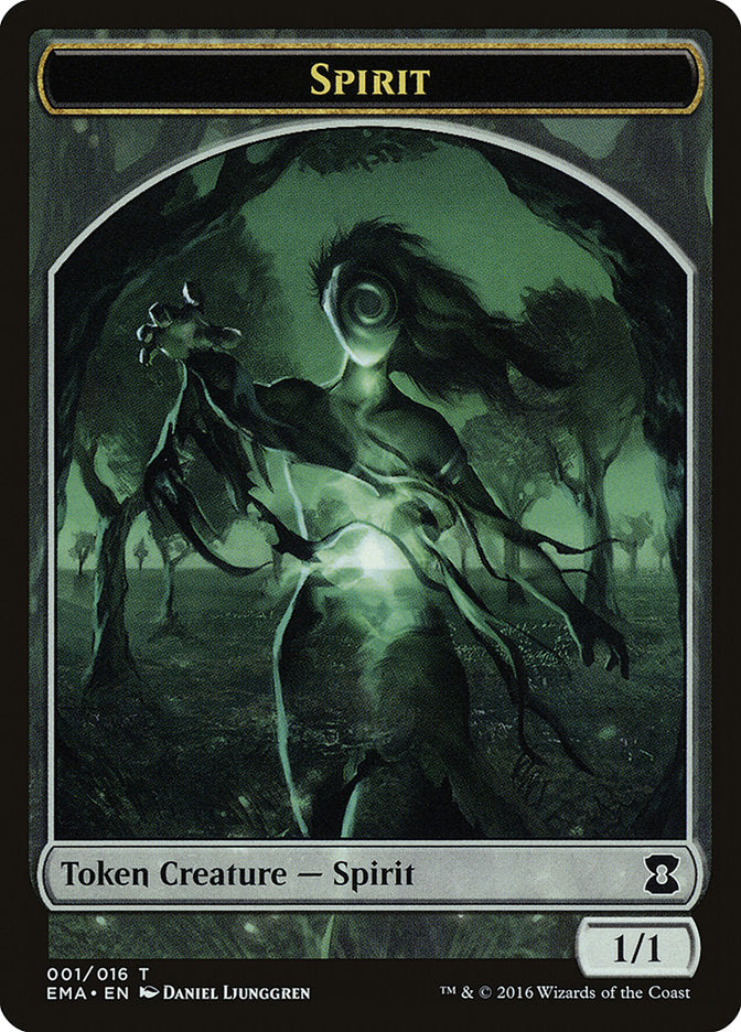 Spirit Token (001/016) [Eternal Masters Tokens] | Anubis Games and Hobby