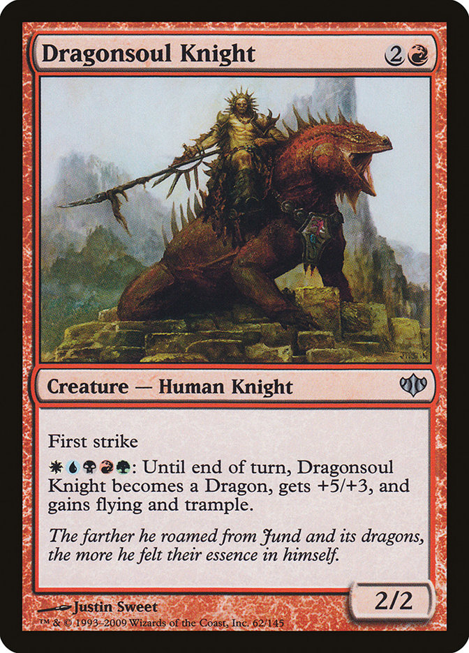 Dragonsoul Knight [Conflux] | Anubis Games and Hobby