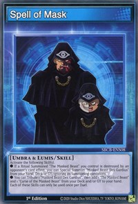 Spell of Mask [SBCB-ENS08] Common | Anubis Games and Hobby