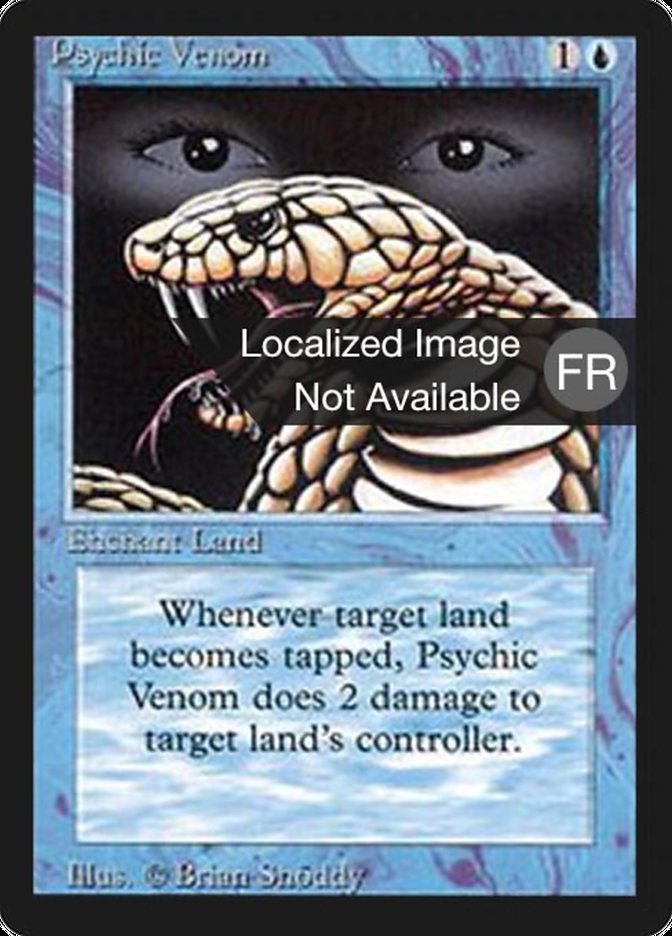 Psychic Venom [Foreign Black Border] | Anubis Games and Hobby
