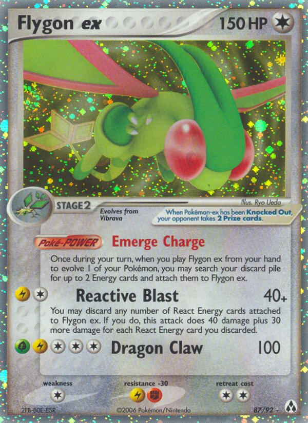 Flygon ex (87/92) [EX: Legend Maker] | Anubis Games and Hobby