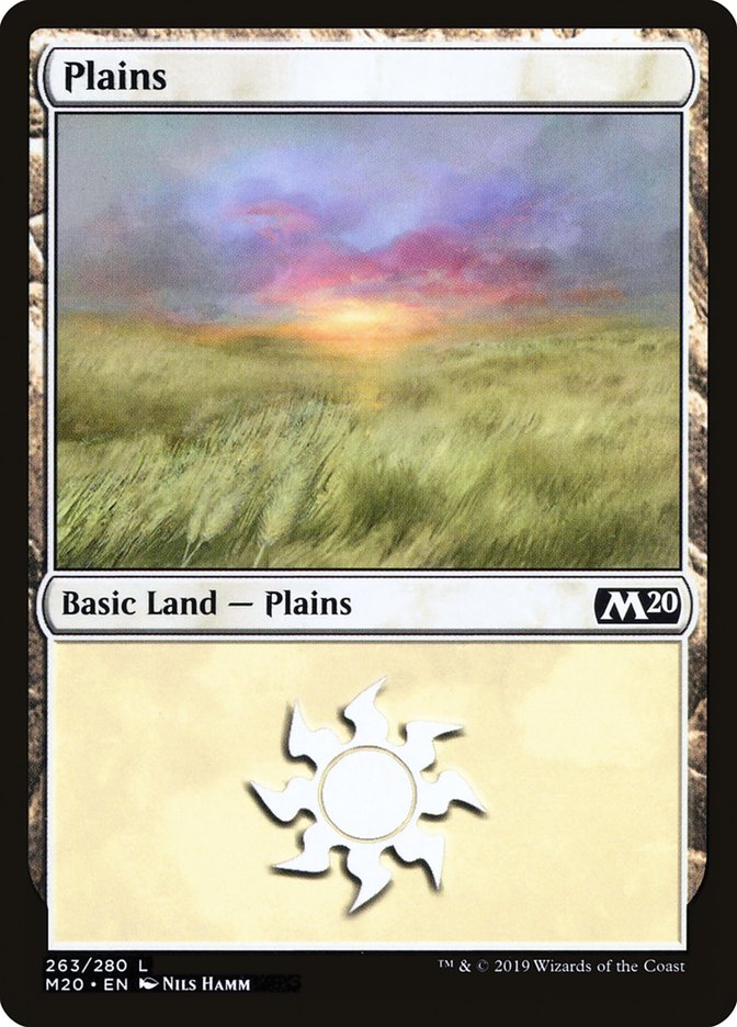 Plains (263) [Core Set 2020] | Anubis Games and Hobby