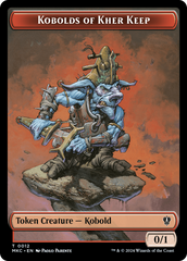 Soldier // Kobolds of Kher Keep Double-Sided Token [Murders at Karlov Manor Commander Tokens] | Anubis Games and Hobby