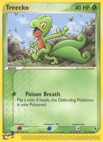 Treecko (75/109) [EX: Ruby & Sapphire] | Anubis Games and Hobby
