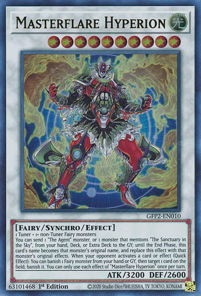 Masterflare Hyperion [GFP2-EN010] Ultra Rare | Anubis Games and Hobby