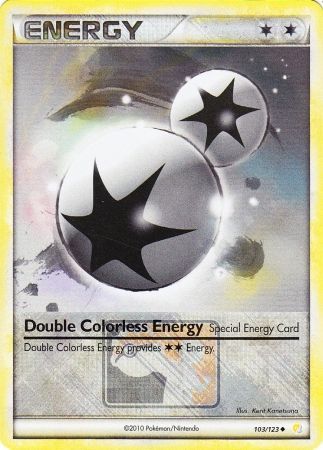 Double Colorless Energy (103/123) (League Promo) [HeartGold & SoulSilver: Base Set] | Anubis Games and Hobby