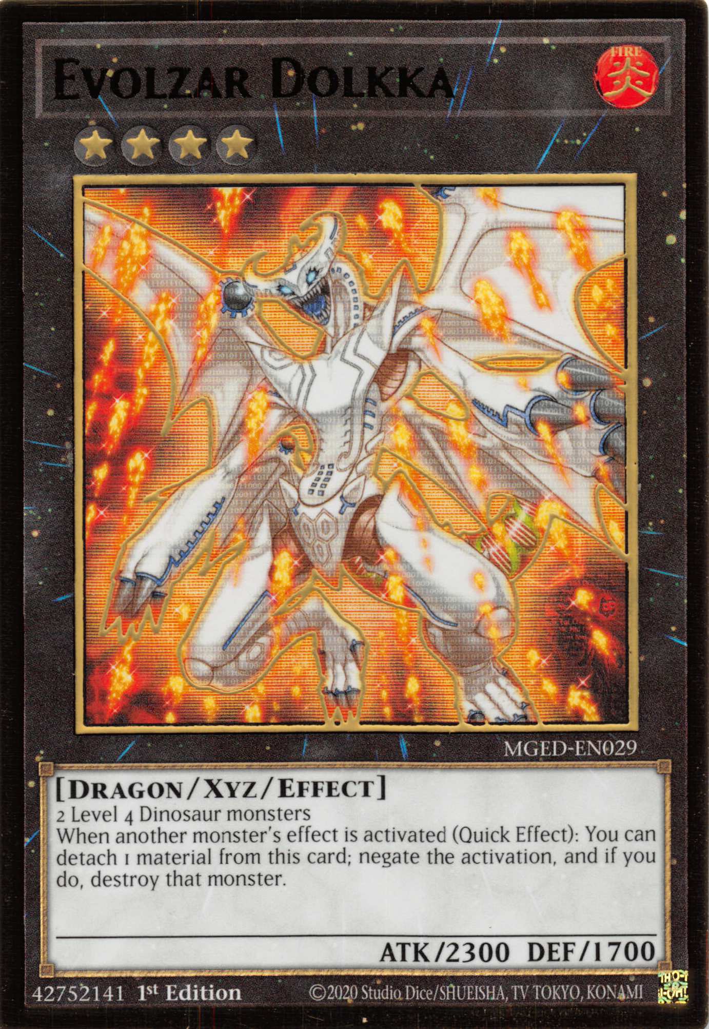 Evolzar Dolkka [MGED-EN029] Gold Rare | Anubis Games and Hobby