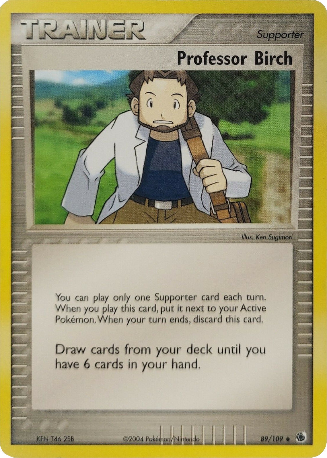 Professor Birch (89/109) [EX: Battle Stadium] | Anubis Games and Hobby