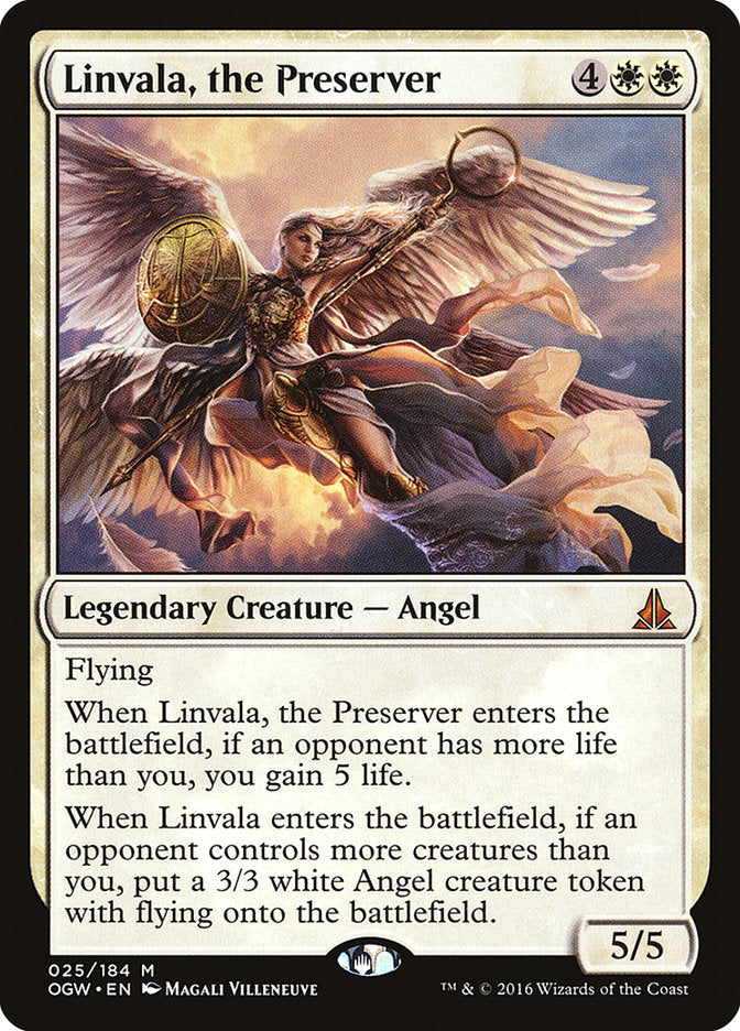 Linvala, the Preserver [Oath of the Gatewatch] | Anubis Games and Hobby