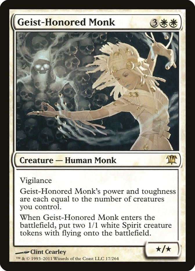 Geist-Honored Monk [Innistrad] | Anubis Games and Hobby