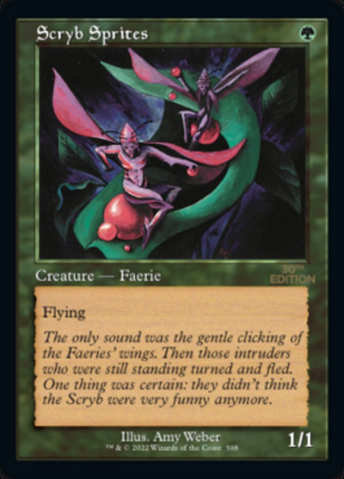 Scryb Sprites (Retro) [30th Anniversary Edition] | Anubis Games and Hobby