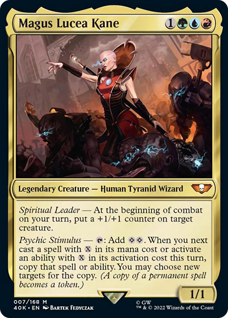 Magus Lucea Kane (Surge Foil) [Warhammer 40,000] | Anubis Games and Hobby