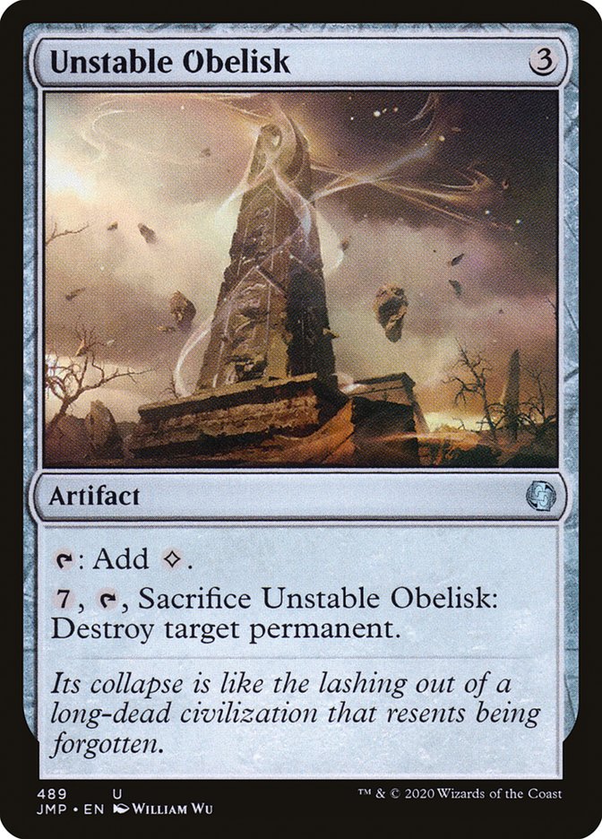 Unstable Obelisk [Jumpstart] | Anubis Games and Hobby
