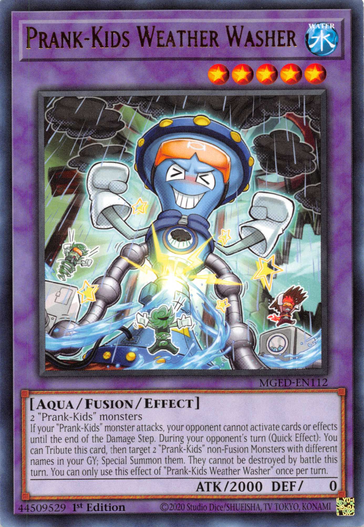 Prank-Kids Weather Washer [MGED-EN112] Rare | Anubis Games and Hobby