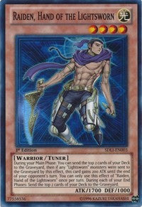 Raiden, Hand of the Lightsworn [Structure Deck: Realm of Light] [SDLI-EN003] | Anubis Games and Hobby