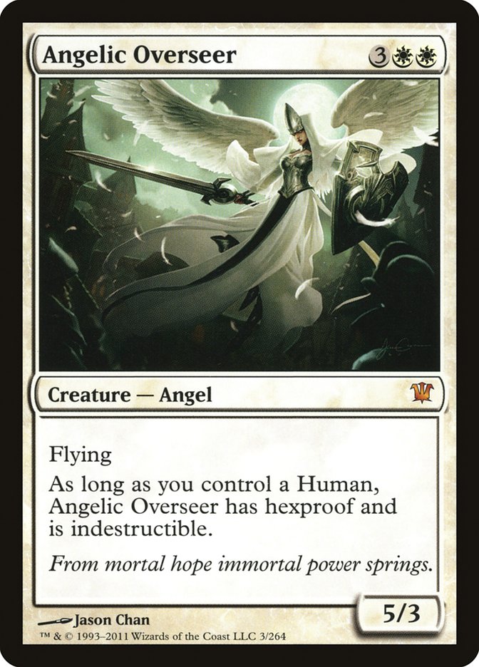 Angelic Overseer [Innistrad] | Anubis Games and Hobby