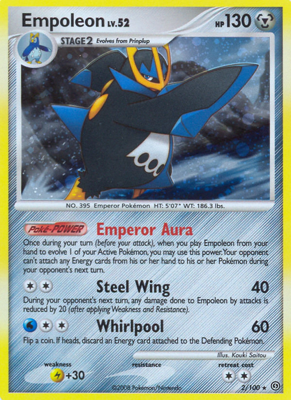 Empoleon (2/100) [Diamond & Pearl: Stormfront] | Anubis Games and Hobby