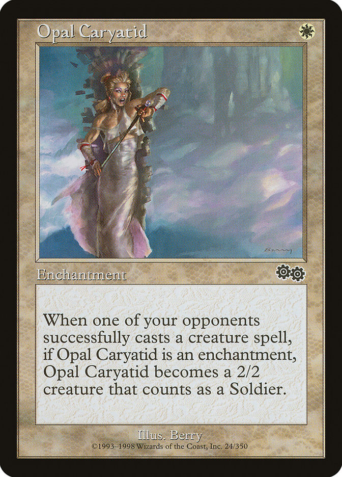 Opal Caryatid [Urza's Saga] | Anubis Games and Hobby