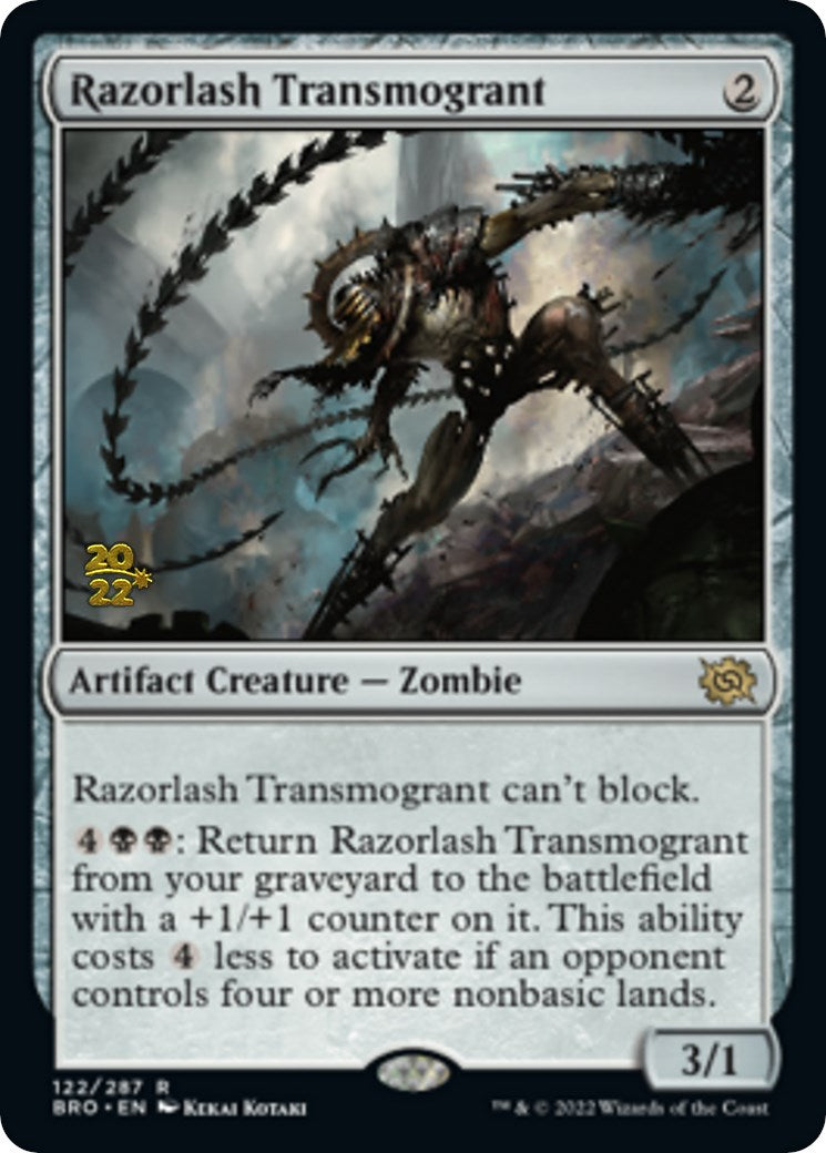 Razorlash Transmogrant [The Brothers' War Prerelease Promos] | Anubis Games and Hobby