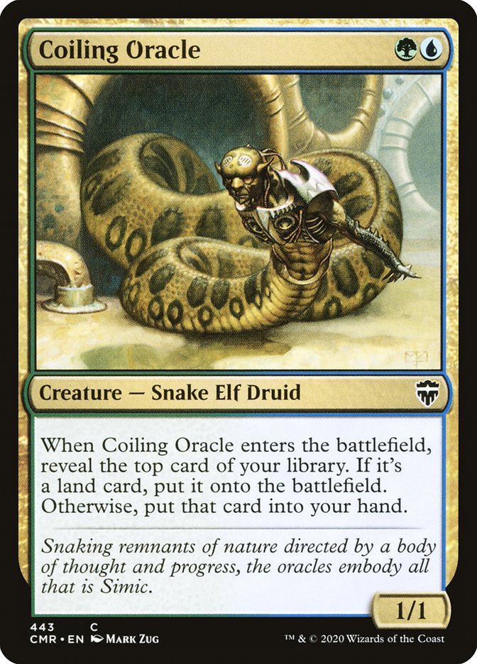 Coiling Oracle [Commander Legends] | Anubis Games and Hobby