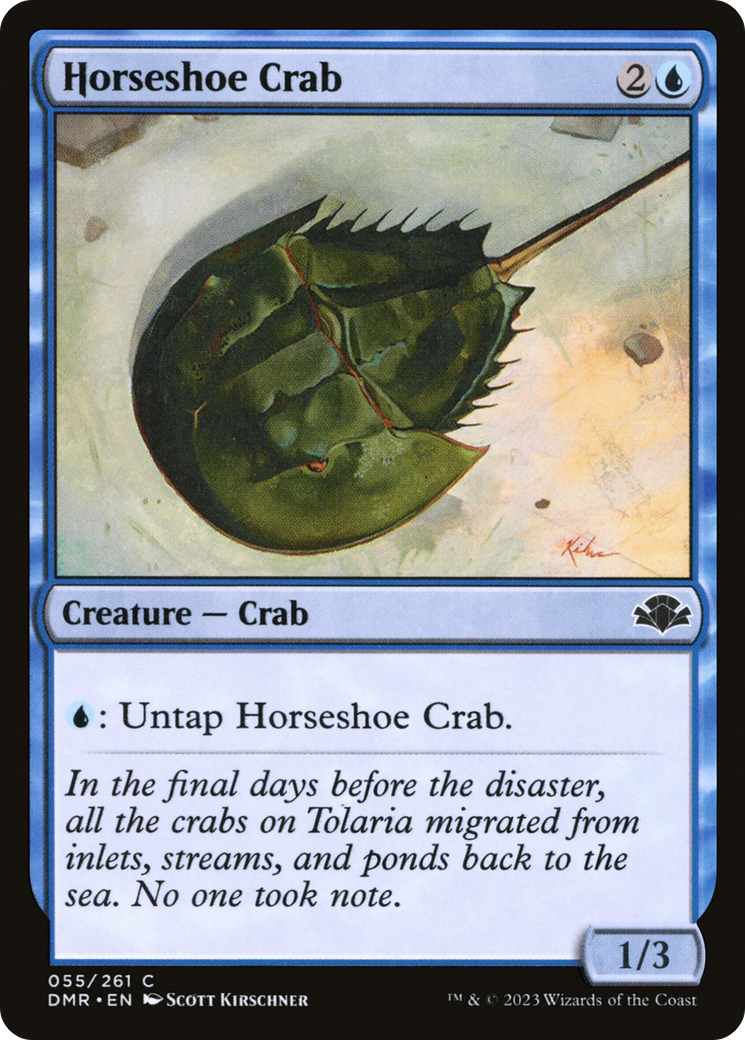 Horseshoe Crab [Dominaria Remastered] | Anubis Games and Hobby