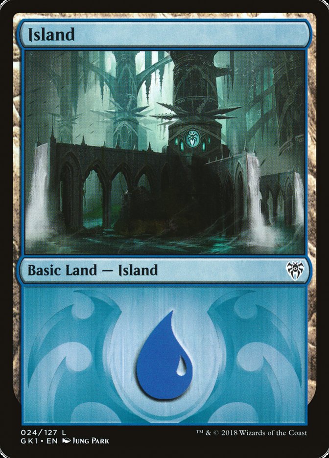 Island (24) [Guilds of Ravnica Guild Kit] | Anubis Games and Hobby