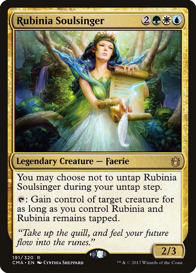 Rubinia Soulsinger [Commander Anthology] | Anubis Games and Hobby