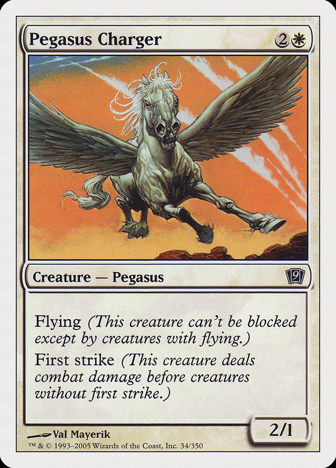 Pegasus Charger [Ninth Edition] | Anubis Games and Hobby