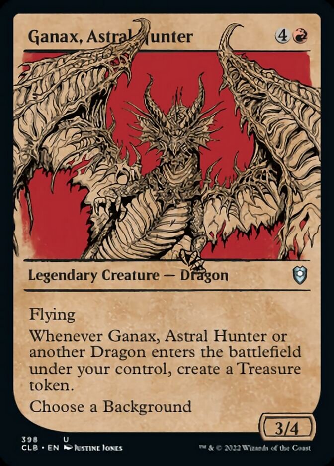 Ganax, Astral Hunter (Showcase) [Commander Legends: Battle for Baldur's Gate] | Anubis Games and Hobby