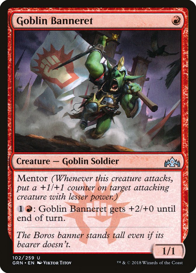 Goblin Banneret [Guilds of Ravnica] | Anubis Games and Hobby