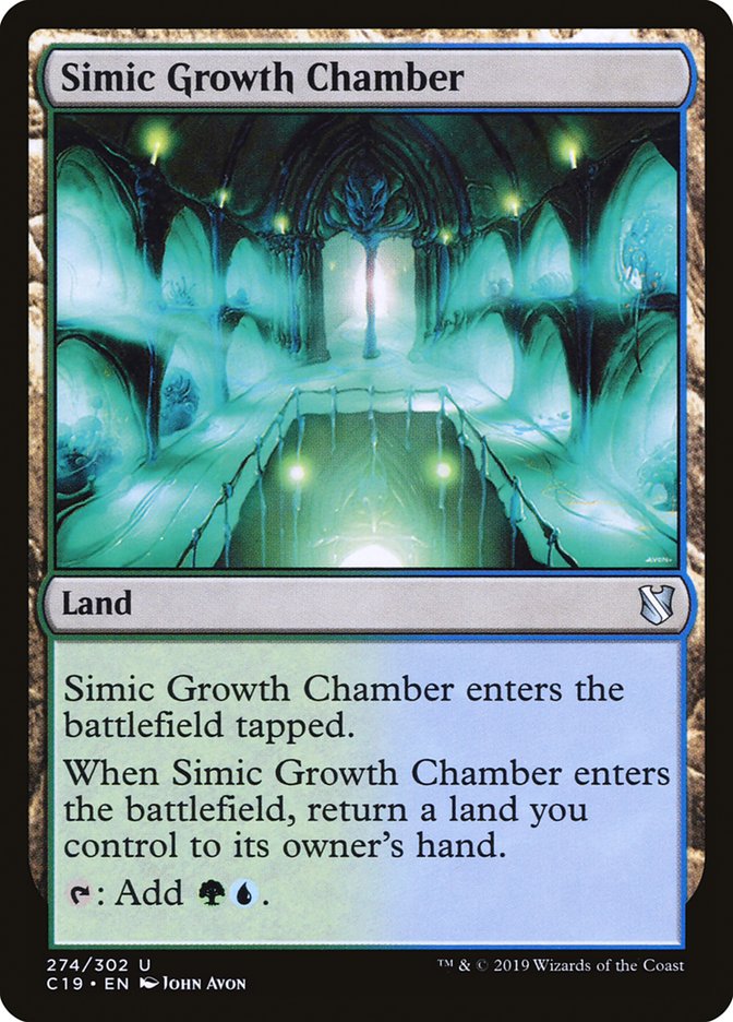 Simic Growth Chamber [Commander 2019] | Anubis Games and Hobby