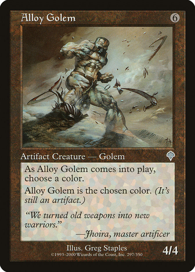 Alloy Golem [Invasion] | Anubis Games and Hobby