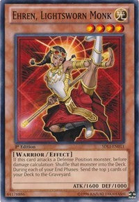 Ehren, Lightsworn Monk [Structure Deck: Realm of Light] [SDLI-EN011] | Anubis Games and Hobby