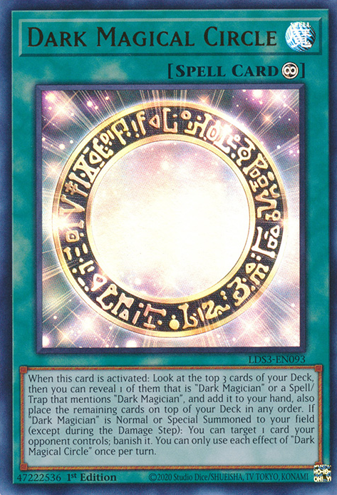 Dark Magical Circle [LDS3-EN093] Ultra Rare | Anubis Games and Hobby