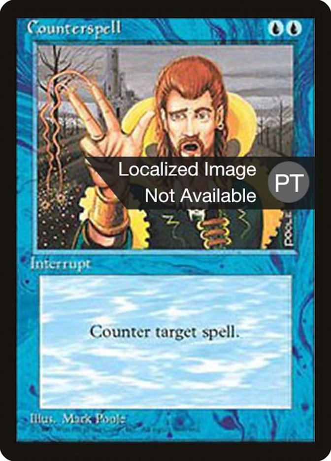 Counterspell [Fourth Edition (Foreign Black Border)] | Anubis Games and Hobby